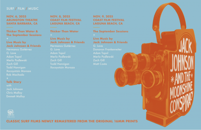 3 Nights of Surf/ Film/ Music: Screenings of Jack’s Remastered Surf Classics Thicker Than Water & Th