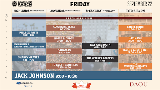 BeachLife Ranch on September 22nd